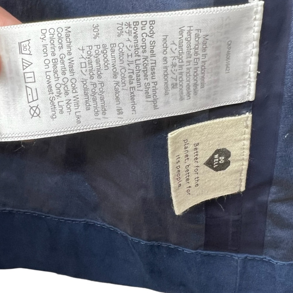 Madewell Waterproof Raincloud Raincoat S - Picture 9 of 10